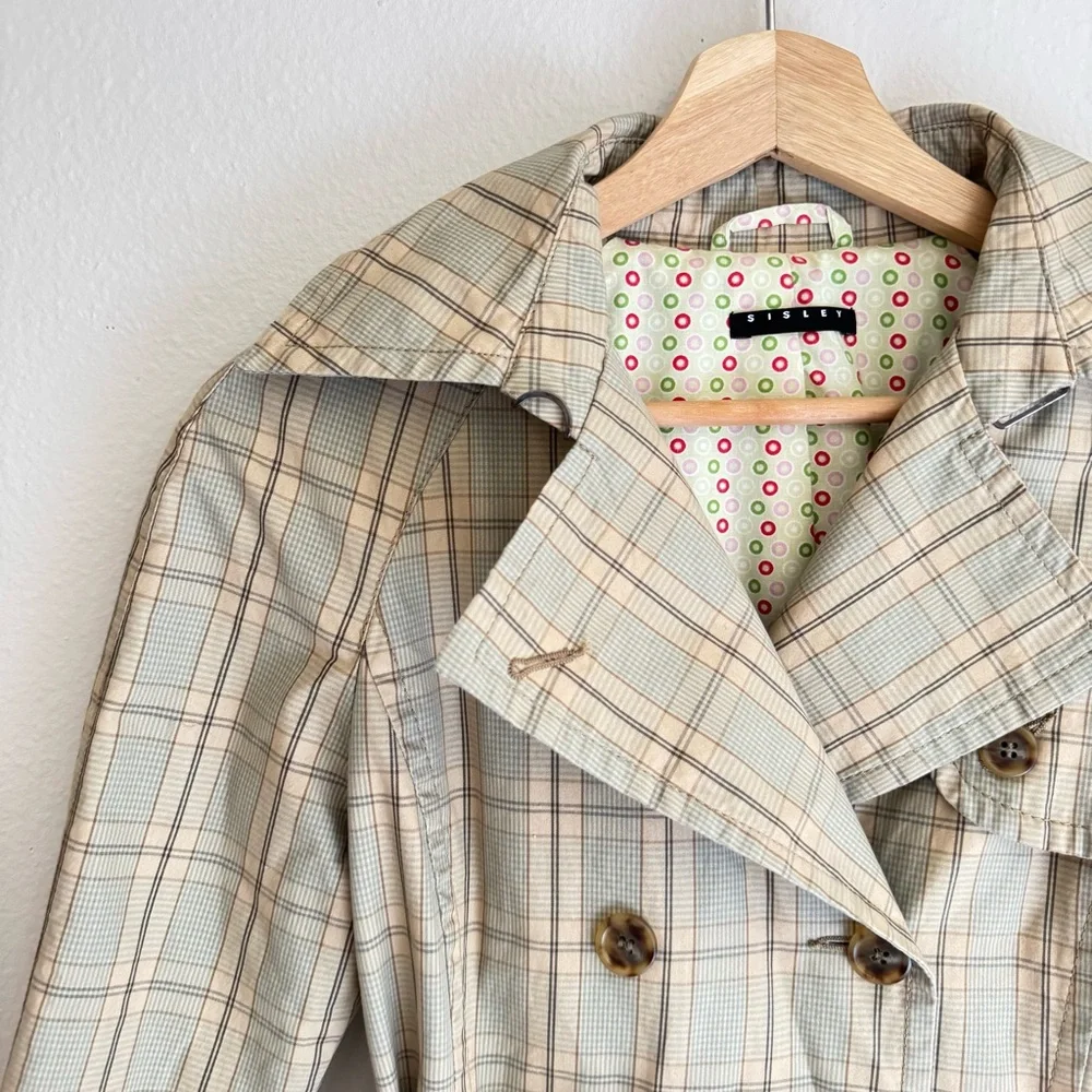 Sisley- Vintage Trench Coat - Picture 2 of 15